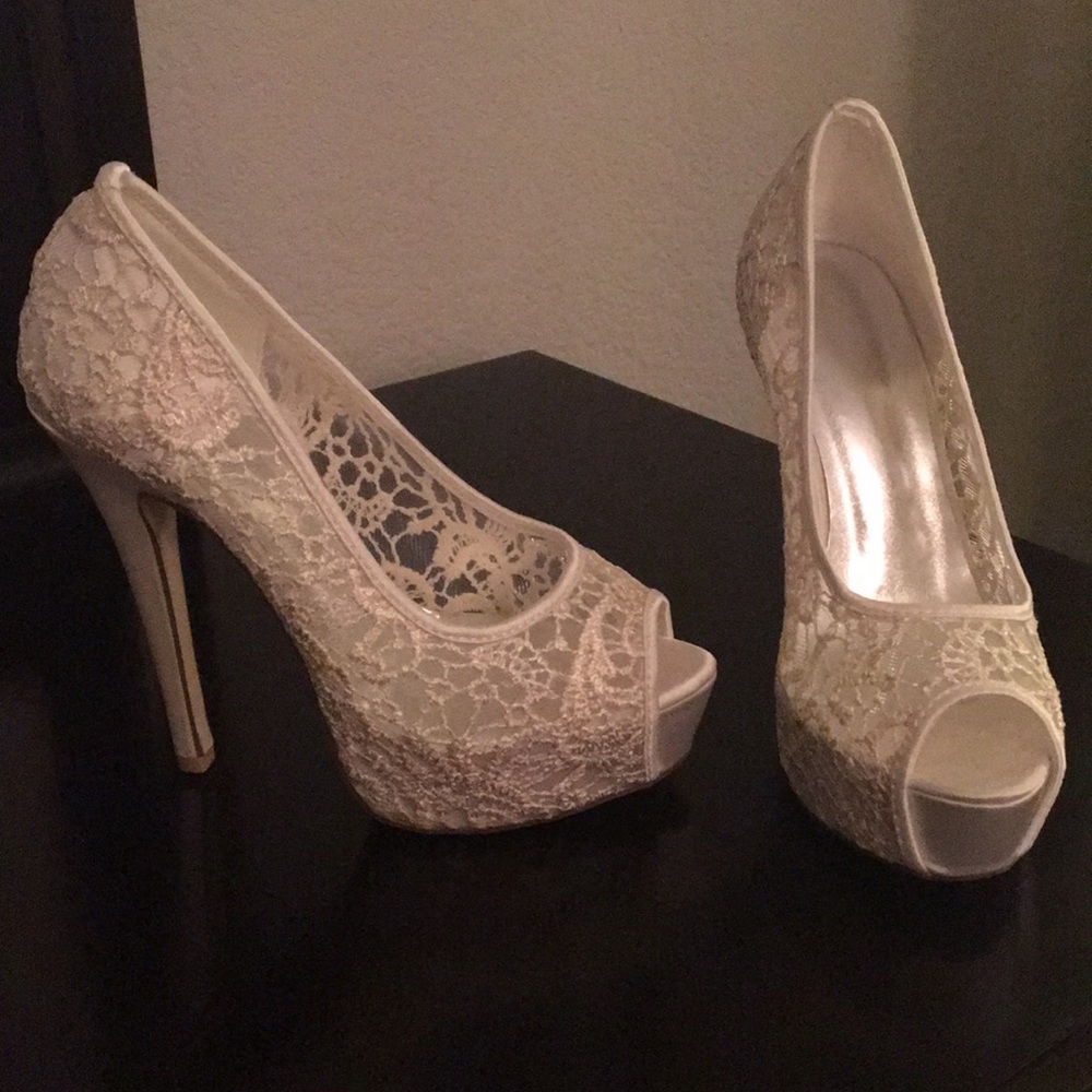 Bridal shoes (never worn)